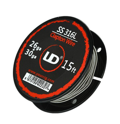 UD Clapton odporový drát SS316 (26GA + 30GA) 5m