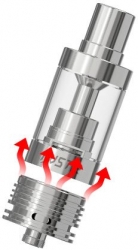 iSmoka-Eleaf iJust 2 clearomizer EC 0,3ohm Silver