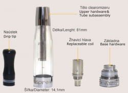 aSpire CE5 BDC Clearomizer 1,8ohm 1,8ml Black