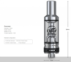 iSmoka-Eleaf GSTurbo Tank clearomizer Silver