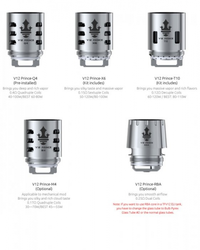 Smoktech TFV12 Prince Cloud Beast clearomizer Silver