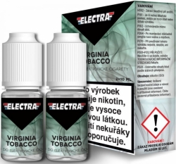 ELECTRA E-liquid 2Pack Virginia Tobacco 2x10ml