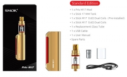 Smoktech Priv M17 60W Grip 1200mAh Full Kit Prism Chrome