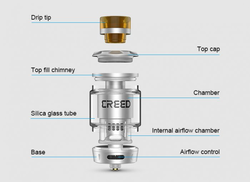 GeekVape Creed RTA clearomizer Rainbow