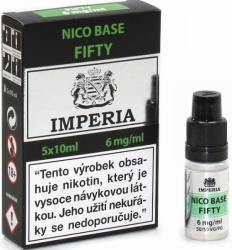 Nikotinová báze IMPERIA 5x10ml PG50-VG50 6mg