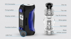 GeekVape Aegis Mini grip 2200mAh Full Kit Black-Blue