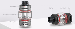 Smoktech TFV16 Tank clearomizer Silver