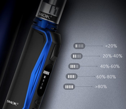 Smoktech Priv N19 Grip 1200mAh Full Kit Prism Blue Black