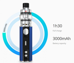 iSmoka-Eleaf iStick T80 Pesso Grip Full Kit 3000mAh Silver