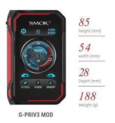 Smoktech G-Priv 3 Grip TC230W Full Kit Black