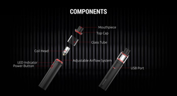 Smoktech Vape Pen V2 elektronická cigareta 1600mAh Gold