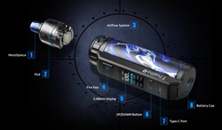 Smoktech Thallo S 100W Grip Full Kit Fluid Blue