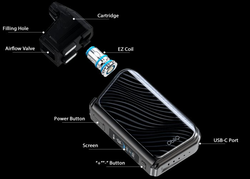 Joyetech ObliQ 60W grip Full Kit 1800mAh Black Rose