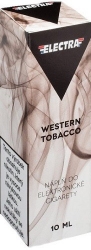 ELECTRA E-liquid Western tabák 10ml / 0mg