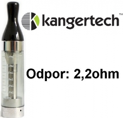 Kangertech CC/T2 clearomizer 2,4ml 2,2ohm Black