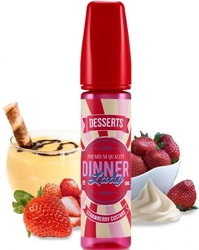 Příchuť Dinner Lady 20ml Strawberry Custard