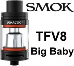 Smoktech TFV8 Big Baby clearomizer Black