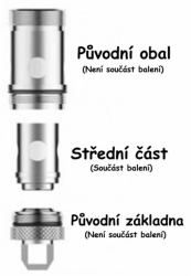 Vaporesso Traditional Clapton EUC žhavicí hlava 0,4ohm