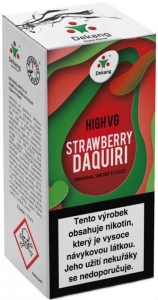 Liquid Dekang High VG Strawberry Daquiri - 10ml
