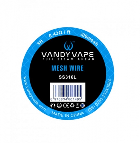 Vandy Vape Mesh SS316 1,67m