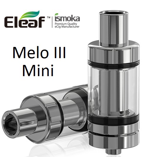 iSmoka-Eleaf Melo 3 Mini clearomizer Silver