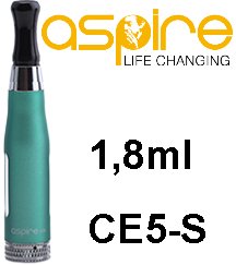 aSpire CE5-S BDC Clearomizer 1,8ohm 1,8ml Green